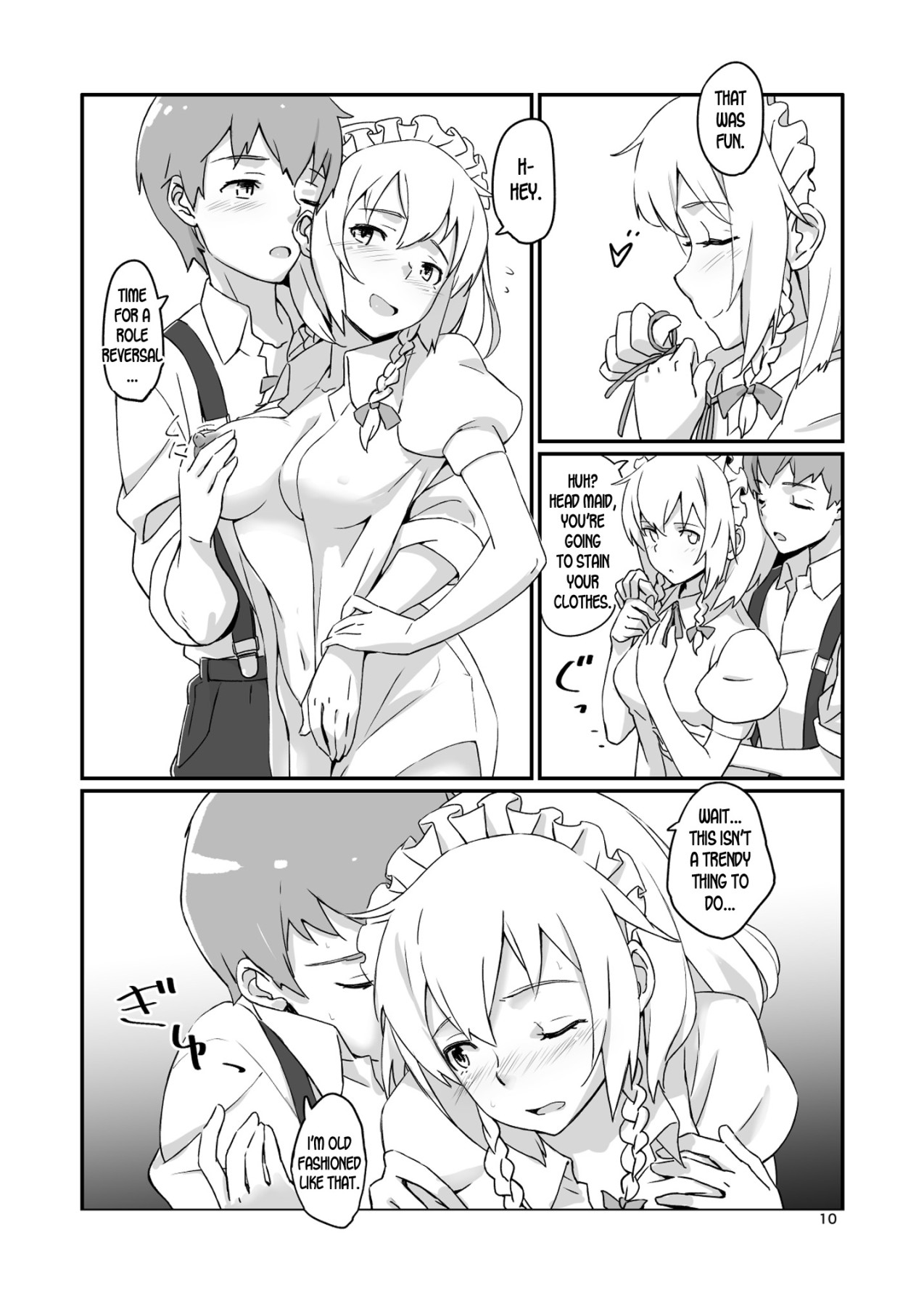 Hentai Manga Comic-Secret Sakuya-san-Read-9